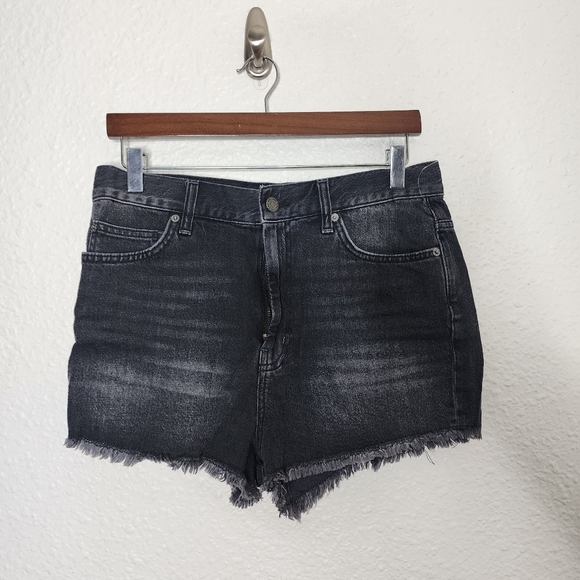 BDG x Urban Outfitters Stretch High Rise Girlfriend Denim Shorts Women's Size 30 - Picture 1 of 8